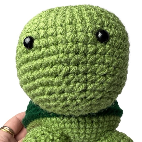 Crochet Turtle plush handmade - Picture 5 of 7